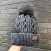 Gorro de Punto Cálido con Forro de Polar para Invierno para Mujer, Estilo Coreano, Engrosado, Moderno, Versátil, Ala Ancha, Hace que la Cara Parezca Más Pequeña