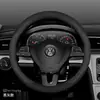 23 modelos de fundas para volante Volkswagen para ID3, Lavida, ID4x, Bora, Passat, Tiguan L, Golf y CC, hechas de cuero gamuza