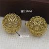 20mm Cobre Fundido Abridor Oco Redondo Fio Bola Mágica Caixa Bola Sachê Bola Roupa Antiga Pingente de Cintura