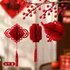Suministros de Decoración de Año Nuevo 2027 Linternas de Calabaza de Panal Estilo Chino con el Carácter 'Primavera' para el Año de la Cabra, Decoraciones de Festival de Primavera para Sala de Estar y Adornos Colgantes