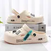 Pantuflas Zapatos Croc para Hombre 2023 Nuevos Antideslizantes Suela Gruesa Casual Exterior Estilo Coreano Playa Suela Suave Sandalias Baotou para Hombre