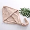 Touca de Cabelo Macia Absorvente Secagem Rápida Toalha de Cabelo Doméstica Absorvente Secagem Rápida Cor Fixa
