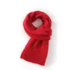 Bufanda de Cachemir para Mujer, Nueva Bufanda de Punto Calado de Moda para Otoño e Invierno, Chal Cálido en Rosa y Morado