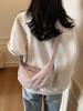 Bolso de Mano para Mujer Estilo Coreano de Nicho, Bolso Croissant Casual para Viajar, Bolso Cruzado Versátil de Lona, Nuevo Primavera 2026