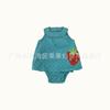 Comercio exterior Paquete único original de verano ropa de pedos bebé niña estampado de dibujos animados ropa de escalada triangular mameluco ropa de mujer