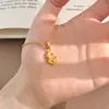 Nuevo Colgante Lindo de Zirconia 5A con Forma de Caracola y Cangrejo, Elegante Collar con Temática Marina, ¡El Más Vendido!