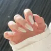 Unhas Usáveis Artesanais Ins, Arte de Unhas Usável com Pérolas, Unhas Postiças Reutilizáveis, Exclusivamente para Vendas Transfronteiriças, Item Quente da Lazada
