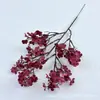 Venta al por mayor transfronteriza 96 Piezas de Gipsófila de Seda Flores Artificiales Decoración del Hogar Conjunto para Salón de Bodas Accesorios de Fotografía Flores Decorativas