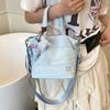 Nuevo Bolso Cubo de Lona 2026 para Mujer, Bolso de Mano Casual y Versátil para el Trabajo, Diseño de Nicho con un Toque de Lujo, Bolso Cruzado