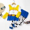 Conjunto de Ropa para el Hogar para Niños Europeos y Americanos Exportación Otoño e Invierno Nuevo Ropa Acondicionada para Niñas Pijamas para Niños de Amazon Venta al por Mayor