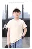 Camiseta de Algodón Puro para Niños y Padres con Estampado de Logo, Venta al por Mayor, Unisex, Manga Corta, Diseño Personalizado, Dropshipping