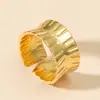 Moda Europea y Americana Anillos Cruzados de Cobre Puro, Acero de Titanio, Acero Inoxidable Anillos Vintage de Lujo Ligero, Anillos Ajustables, Accesorios Versátiles para Manos