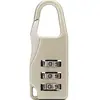 Mini Cadeado de Senha, Cadeado Antifurto para Bagagem, Cadeado para Armário de Quarto de Estudante, Cadeado Pequeno