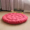 Cojín de Lino para Sentarse Cruzado, Esterilla de Tatami de Color Sólido Estilo Japonés, Cojín Engrosado para Meditación, Cojín Suave y Transpirable para Ventanas de Mirador