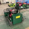 Cortacésped de Control Remoto, Tipo Oruga Todo Terreno Autopropulsado para Deshierbe de Huertos y Recuperación de Tierras Máquina Agrícola Multifuncional para Cortar Césped