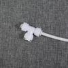 Tee tipo T de 2 puntos a 3 puntos conector rápido sin tarjeta de 2 puntos en ambos lados 3 puntos en el medio