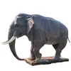 Modelos de Animais Simulados, Modelos de Elefantes Simulados, Feitos Sob Medida de Acordo com Desenhos, Detecção Sensorial Infravermelha Elétrica Mecânica