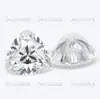 Pedra Solta de Moissanita Triangular Redonda Cor D Ultra-Branco 0.1-5Ct Rosto de Anel de Moissanita Triangular Gordo Pedra Sintética de Carbono Silício Triangular