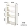 Prateleira de Armazenamento para Espaços na Cozinha Prateleira de Armazenamento de Grande Capacidade para Espaços na Geladeira Doméstica Prateleira de Armazenamento Multifuncional para Banheiro e Vaso Sanitário