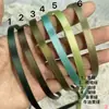6mm Adequado para Alto Brilho Azul Duplo, Verde, Roxo, Café, Preto e Branco Feito à Mão B Roupas de Bebê Lolita Laço Xu Song Fita de Cabelo Trançada