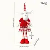 Tejido de Punto Elástico Hombres Niñas Muñecas Figuras Navidad Escena Nórdica Año Nuevo Decoración Adornos Transfronterizo