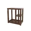 Nueva mesa de té de madera maciza estilo chino para hogar y oficina, mesa de té de madera grande con diseño creativo inspirado en Zen para la preparación de té Kung Fu, incluye mesa y sillas