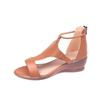 Sandalias de gran tamaño para mujer, verano 2020, nuevas sandalias para mujer, Amazon Independent Station, sandalias con hebilla de cuña europeas y americanas para mujer