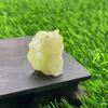 3cm Zorro de Nueve Colas gema de piedra natural pieza tallada flor de durazno accesorios pequeños Venta caliente en Amazon