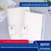 Bloco de notas de folhas soltas para escritório clipe de plástico pp substituição para bloco de notas de folhas soltas capa personalizada para bloco de notas de folhas soltas atacado