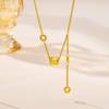 Colar de Cintura Pequena para Mulheres que Não Desbota por Muito Tempo, Verão Novo de Alta Qualidade Chinoiserie Latão Bijuteria Artificial Pulseira, Ouro de Areia Vietnamita