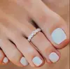 Nuevo anillo de pie de flor hueca para joyería europea y americana, anillo articulado Joker de personalidad de moda, joyería de pie Joker 7470