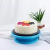 Plato giratorio para pasteles de plástico, soporte giratorio para decorar, herramienta para hornear en casa, bandeja giratoria para glaseado de crema DIY, decoración giratoria