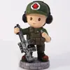 Enfeites de Decoração de Bolo Soldados das Forças Especiais helicóptero tanque crianças meninos fãs militares cartão de encaixe de aniversário