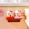 Gato de la Suerte de Dibujos Animados Resina Sala de Estar Decoración del Hogar Hecho a Mano DIY Pegamento de Crema Funda de Teléfono Pasador Hebilla de Zapato Accesorios