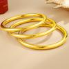 Pulsera de Acero de Titanio Estilo Chino Herencia del Método Antiguo Carácter Fu para Mujer Moda Transportadora Pulsera Sólida de Gama Alta No se Desvanece Regalo