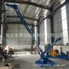 Maquinaria Shengda Grúa de Muelle Totalmente Automática de Servicio Pesado Brazo Largo Giratorio Máquina de Pesca de Muelle Manejador de Estanques de Peces Totalmente Automático