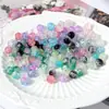 Cuentas de Explosión Agrietada Hielo Floral de 8 mm Cuentas Sueltas Pulsera Antigua Collar Pasador Accesorios DIY Cuentas Agrietadas de Explosión de Vidrio
