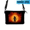 Amazon 2021 Nuevo Halloween Impresión digital 3D Tela Oxford Personalidad Hombres y Mujeres Bolso de hombro al por mayor