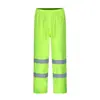 Conjunto de Impermeable Dividido Reflectante y Pantalón de Lluvia al por Mayor para Vigilancia de Tráfico, Emergencias, Prevención de Inundaciones y Protección contra Lluvia Intensa