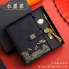 Conjunto de Cadernos A5 Tendência Nacional Personalizado Criativo Estilo Chinês Caderno de Lembrança Caixa de Presente Caderno Pode Imprimir Logo