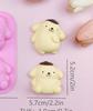 Mochila Muñecos de Yeso Oso para Niños DIY Colorear Aromaterapia Relieve 3D Figuras Blanco Embrión Artículos de Venta Caliente Directo del Fabricante