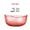 Estilo japonês Phnom Penh martelado vidro transparente Salah Bowl Legumes e Frutas Bowl criativo estilo nórdico prato de frutas vermelhas