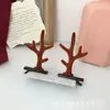 Grampo de Cabelo Fofo Infantil Grampo de Cabelo para Menina Bebê Clip de Veado para Feriado Adorno de Cabelo Parte de Trás da Cabeça Grampo de Cabelo de Natal Estéreo