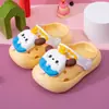 Zuecos de Sirena de Dibujos Animados para Niños, Nuevo Estilo de Verano, Suela Suave, Transpirables, Para Casa, Niños y Niñas, Sandalias de Suela Suave, Resistentes al Desgaste