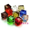DIY handmade frisado material contas soltas contas atacado 2/3mm quadrado contas de cristal Crystal square contas 100 pcs/peça