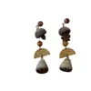 Nuevos Pendientes Largos de Estilo Chino Retro Temática Bosque Fruta de Eucalipto para Mujer, Diseño Único, Pendientes Elegantes, Colgantes de Oreja, Accesorios para Orejas