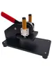 Máquina Pequeña Manual de Corte por Troquel con Brazo Oscilante, Máquina de Corte Manual para DIY de Cuero y Silicona Hecha a Mano, Máquina de Prensa Manual con Molde de Cuchillo, Máquina Punzonadora