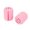 Caixa de silicone para guardar ovos de maquiagem, à prova de poeira e respirável, com estojo para pó compacto.
