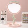 Espejo Cosmético Plástico Escritorio Estudiante Dormitorio Espejo Modelo Nuevo Habitación de Niñas Tocador de Casa Espejo de Belleza Alta Definición