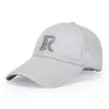 Gorra de Béisbol Versátil con Visera Bordada Letra R Estilo Coreano Ins Protección Solar Gorra con Visera para Exteriores Playa Correr Pesca para Hombres